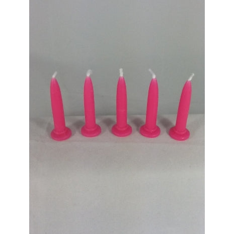 Bullet Candle - Hot Pink (144pcs)