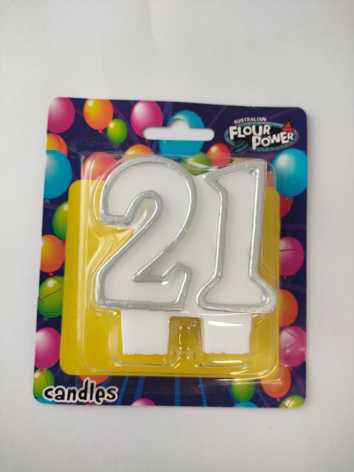 #21 Silver Double Candle (Single Packet)