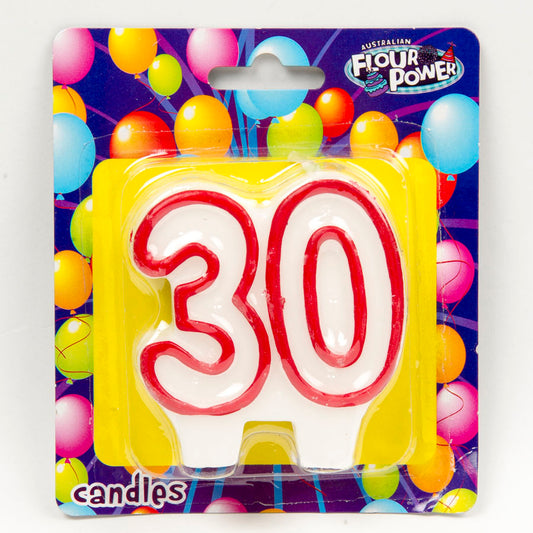 #30 Red Double Candle (Single Packet)