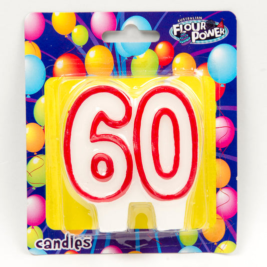 #60 Red Double Candle (Single Packet)