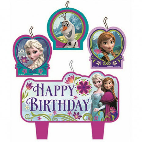 Frozen 4 Piece Candle Set