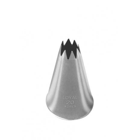 No. 20 Open Star Tube Stainless Steel - Loyal