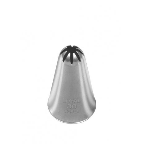 No. 30 Closed Star Tube Stainless Steel - Loyal