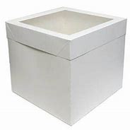 12x12x6 Window Cake Box (Top Window)