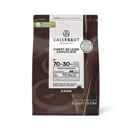 Callebaut Dark Chocolate Bits 2.5kg (70%)