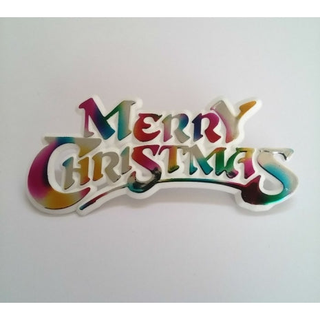 Rainbow Xmas Sign