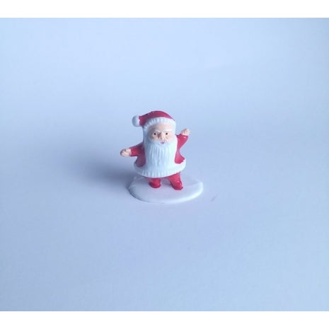 Sm. Santa On Oval Base