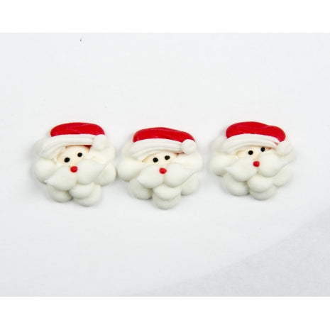Mini Santa Face 180pc - Sugar Dec