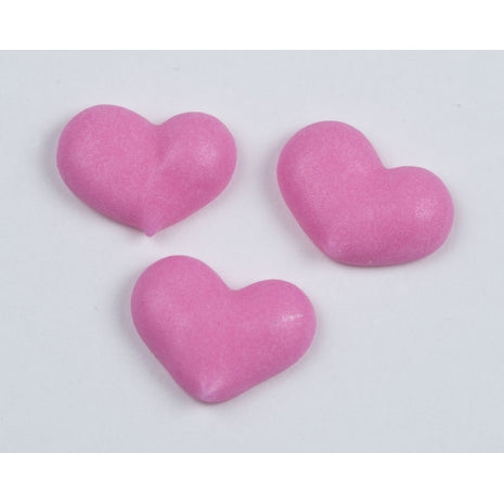 Mini Hearts Pink 240 per box