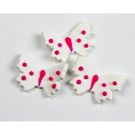 Spotted Butterfly White 150 per box