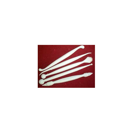 Flower Shaping Tools (1 pack of 5 tools)