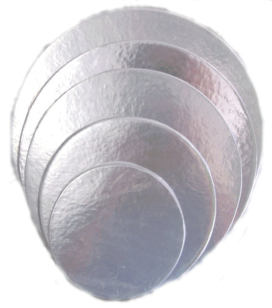 19" Silver Round Masonite Board 5mm (Single)