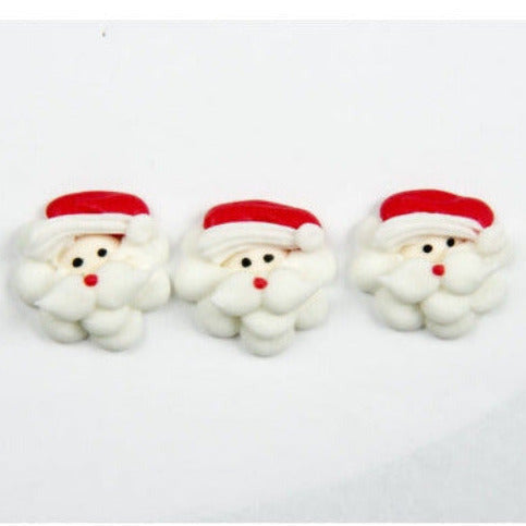 Mini Santa Face 180pc - Sugar Dec
