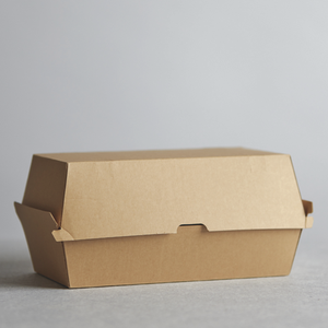 Enviro Large Hi Top Snack Box - Kraft