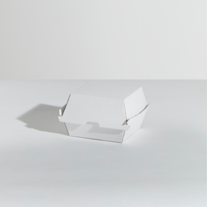 Premium Burger Box - Plain White