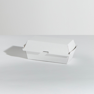 Premium Snack Box Large - Plain White