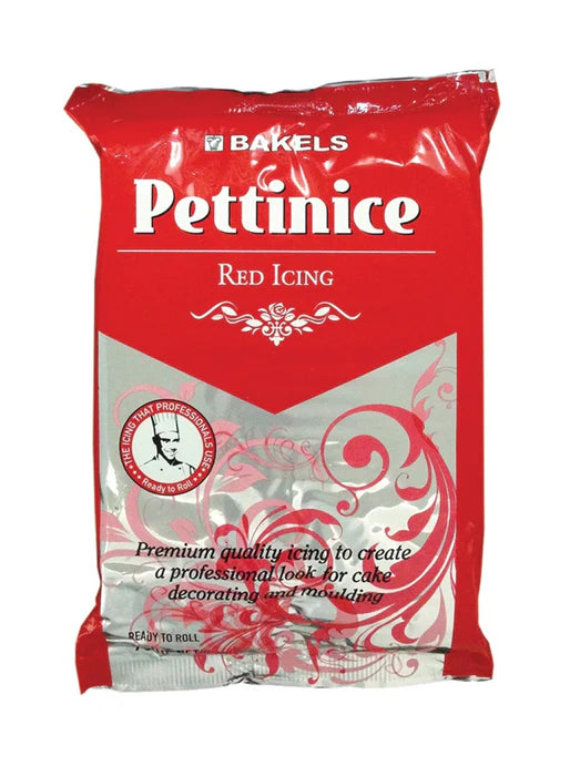 BAKELS | RED ICING | 750G (Box of 6 Packets)