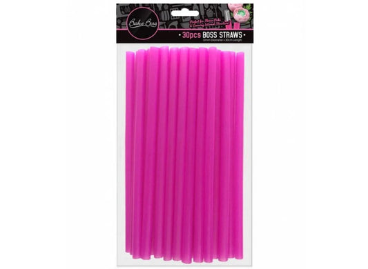 Plastic Dowels (Pink) (30cm High x 12mm Round) (Pack of 30)