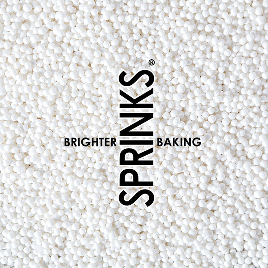 500g Nonpareils WHITE