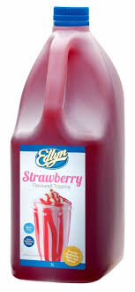 Strawberry Topping (Edlyn/3lt)