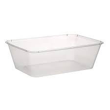 Humane Reusable Plastic Rectangular Container 700ml Plastic Rectangular Container – Streamline Foods