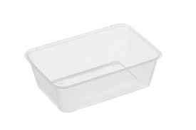 750ml Plastic Rectangular Container