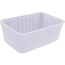 Rectangular Ribbed Container Ribbed Rectangular Containers (1000) – Streamline Foods