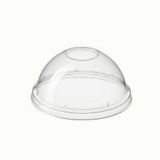 PET Cup Dome Lids (92mm/Sleeve)