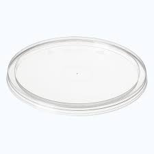Plastic Round Container Lids (120mm)