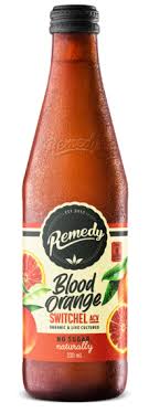 Remedy Kombucha Blood Orange Switchel (12x330ml)