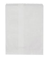 White Paper Bag - 6 Long White (500)