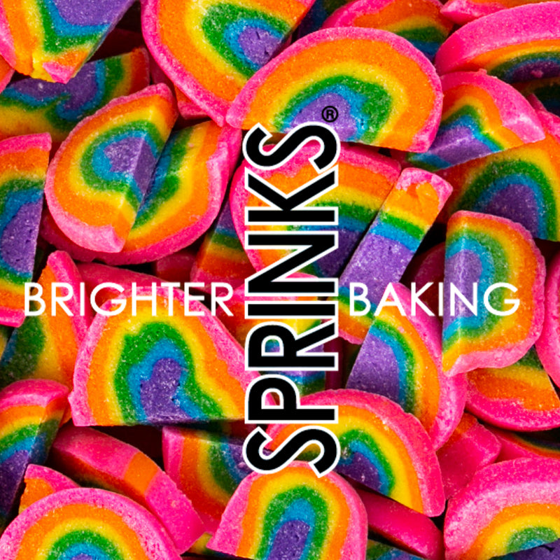 500g HUNDREDS OF RAINBOWS Toppers