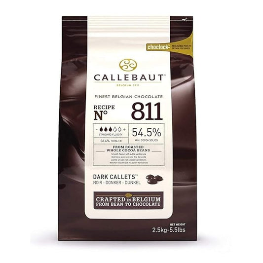 Callebaut Dark Chocolate Bits 2.5kg (54%)