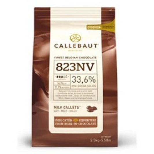 Callebaut Milk Chocolate Bits 2.5kg (33%)