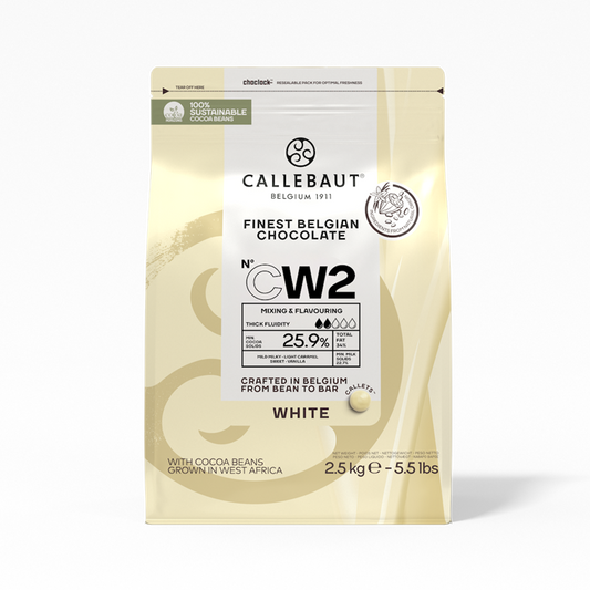 Callebaut White Chocolate Bits 2.5kg (28%)