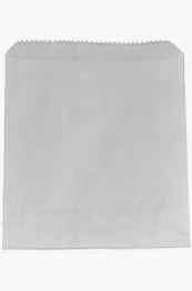 White Paper Bag - 1/2 Square GPL (500)