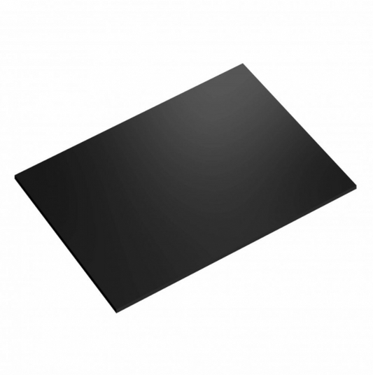 14"x18" Black Rectangular Masonite Boards 5mm (Single)